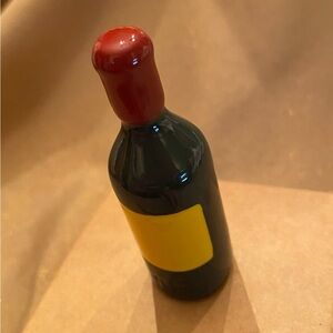 Nora Fleming Mini “From The Vine” Wine Bottle A186